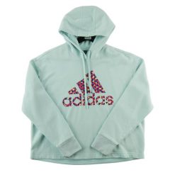 Second life - Bluza z kapturem damska Adidas - Stan bardzo dobry. Niebieskie bluzy damskie Adidas, xl, bez wzorów, z materiału, sportowe, bez ramiączek, z kapturem. Za 106.46 zł.