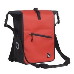 Wodoodporny plecak Willex Combi. Czerwone plecaki męskie WILLEX, bez wzorów, z materiału, sportowe. Za 461.00 zł.