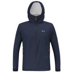 Kurtka Sportowa Męska Salewa Puez 2.5L Ptx. Czarne kurtki sportowe męskie Salewa, l, bez wzorów, z tkaniny, bez kaptura, trekkingowe. Za 433.99 zł.