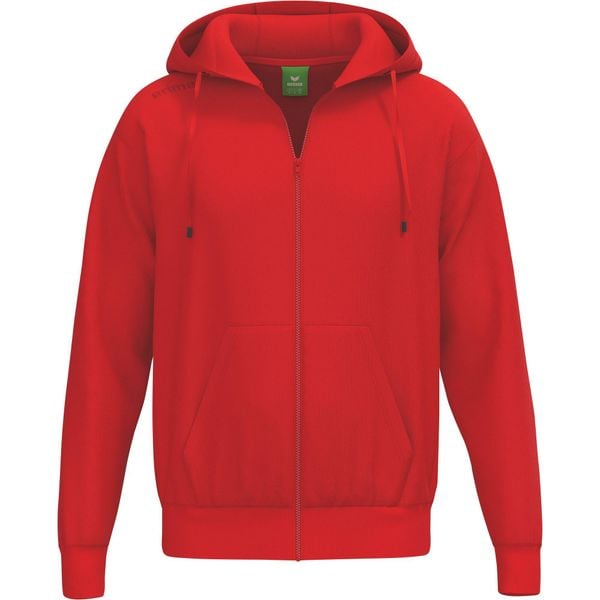 Bluza z kapturem Erima TS. Czerwone bluzy damskie Erima, m, bez wzorów, z bawełny, klasyczne, bez ramiączek, z kapturem. Za 213.50 zł.