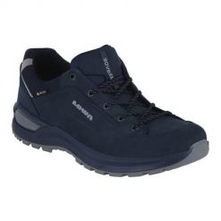 Buty trekkingowe męskie Lowa Renegade Evo Low Gtx. Niebieskie trekkingi męskie Lowa, z gumy, bez zapięcia. Za 1,037.00 zł.