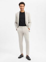 Finshley & Harding London garnitur Mężczyźni Slim Fit szary, 48. Szare garnitury męskie Finshley & Harding London, m, bez wzorów, eleganckie. Za 749.95 zł.
