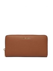 MICHAEL Michael Kors Portfel 32F5GJ6T7T Brązowy. Brązowe portfele damskie MICHAEL Michael Kors, ze skóry. Za 589.99 zł.