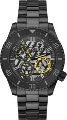 Zegarek Guess Zegarek męski Guess GW0488G3 czarny. Czarne zegarki męskie Guess, z aplikacjami. Za 873.00 zł.