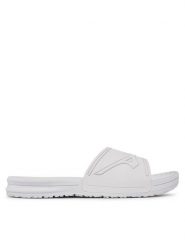 Mizuno Klapki Relax Slide 2 11GJ2020 Biały. Białe buty sportowe męskie Mizuno, bez wzorów, z tworzywa sztucznego, bez zapięcia. Za 89.99 zł.