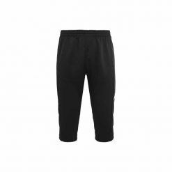 Jogging Kappa Destre. Czarne spodnie sportowe męskie Kappa, l, bez wzorów, z dresówki, do biegania. Za 135.50 zł.