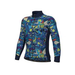 Bluza rowerowa męska Alé Cycling Solid Over. Niebieskie bluzy męskie ALÉ CYCLING, m, bez wzorów, bez ramiączek, bez kaptura. W wyprzedaży za 411.99 zł.