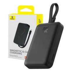 Powerbank magnetyczny Baseus Magnetic Mini 10000mAh 30W MagSafe (czarny). Czarne powerbanki Baseus. Za 200.00 zł.