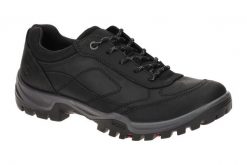 Niskie buty trekkingowe Ecco Xpedition III. Czarne trekkingi męskie ecco, z materiału, bez zapięcia. Za 612.05 zł.