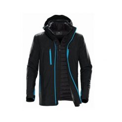 Parka 3 w 1 Stormtech. Czarne parki męskie STORMTECH, m, bez wzorów, z materiału, bez kołnierzyka, z kapturem. Za 1,255.00 zł.