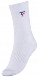 Skarpety tenisowe dla dorosłych 3pak Tecnifibre High Cut Classic Socks 3P. Białe skarpetki damskie TECNIFIBRE, bez wzorów, z bawełny. Za 97.99 zł.