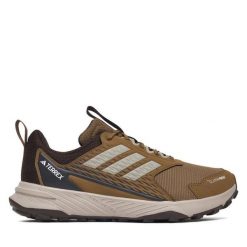 Trekkingi adidas. Brązowe trekkingi męskie Adidas, bez zapięcia. Za 399.99 zł.