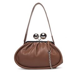 Torebka Weekend Max Mara. Brązowe torebki do ręki damskie Weekend Max Mara, bez wzorów, bez dodatków. Za 2,084.00 zł.