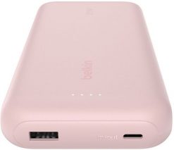 Belkin Powerbank 20.000mAh pink 30W integr.USB-C Kab. BPB024hqPK. Różowe powerbanki Belkin. Za 223.66 zł.