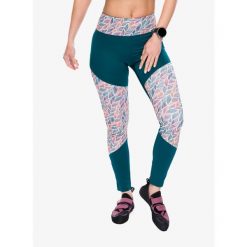Legginsy wspinaczkowe damskie Ocun Rhea Leggings. Czerwone bielizna sportowa damska Ocun, bez wzorów. Za 172.99 zł.