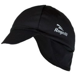 Czapka pod kask softshell Rogelli PROTTETIVO. Żółte czapki damskie Rogelli, na zimę, bez wzorów, z softshellu, sportowe. Za 55.00 zł.