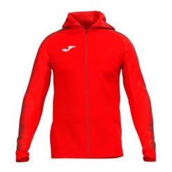 Damska bluza dresowa z kapturem Joma Elite XI. Czerwone bluzy damskie Joma, na zimę, xl, bez wzorów, z dresówki, bez ramiączek, z kapturem. Za 289.20 zł.