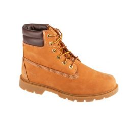 Trapery damskie, Linden Woods WP 6 Inch. Czarne trapery damskie Timberland, bez zapięcia. Za 749.99 zł.
