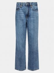 Gina Tricot Jeansy 19982 Granatowy Baggy Fit. Niebieskie jeansy damskie Gina Tricot, bez wzorów, z jeansu. Za 229.99 zł.