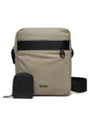 Calvin Klein Saszetka K50K512770 Beżowy. Brązowe saszetki i nerki męskie Calvin Klein, z materiału. Za 209.99 zł.