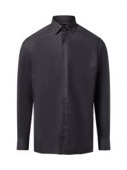 Finshley & Harding Koszula - Easy Care Mężczyźni Modern Fit Bawełna szary, 44. Szare koszule męskie Finshley & Harding, m, bez wzorów, z bawełny, biznesowe, bez kołnierzyka, bez ramiączek. Za 199.95 zł.