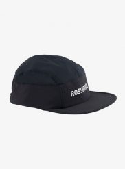 Czapka z daszkiem Rossignol Active 5P Cap - black. Czarne czapki damskie Rossignol, na lato, bez wzorów, z materiału, klasyczne. Za 120.99 zł.