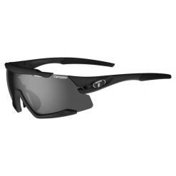 Okulary przeciwsłoneczne + 3 wymienne soczewki Tifosi Aethon. Czarne okulary przeciwsłoneczne damskie TIFOSI. W wyprzedaży za 227.50 zł.