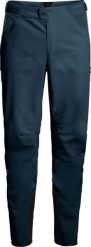 Vaude Spodnie softshellowe Vaude Qimsa II dla mężczyzn dark sea XXL. Niebieskie spodnie sportowe męskie Vaude, m, bez wzorów. Za 343.85 zł.