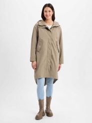 Ragwear płaszcz z dżerseju - Sinatry Kobiety Bawełna zielony, S. Zielone płaszcze damskie Ragwear, s, bez wzorów, z bawełny, bez kołnierzyka, bez kaptura. Za 699.95 zł.