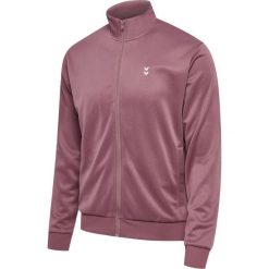 Kurtka z dresu Hummel. Czerwone kurtki męskie Hummel, xl, bez wzorów, z dresówki, sportowe, bez kaptura. Za 148.00 zł.