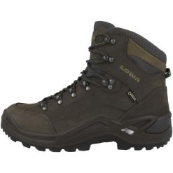 Buty trekkingowe męskie Lowa Renegade Gtx Mid. Brązowe trekkingi męskie Lowa, na zimę, z gore-texu, za kostkę, bez zapięcia. Za 774.85 zł.