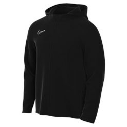 Kurtka męska Nike Academy 25 Storm-FIT Rain Jacket. Czarne kurtki sportowe męskie Nike, m, bez wzorów, z materiału, bez kaptura, na fitness i siłownię. Za 269.99 zł.