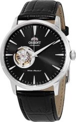 Zegarek Orient Zegarek męski Orient FAG02004B0 czarny. Czarne zegarki męskie Orient, bez wzorów. Za 1,170.00 zł.