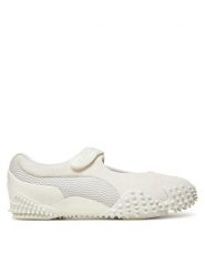 Puma Baleriny Mostro Fey PRM 401062 02 Biały. Białe balerinki damskie Puma, bez wzorów, ze skóry, bez obcasa, bez zapięcia. Za 302.99 zł.