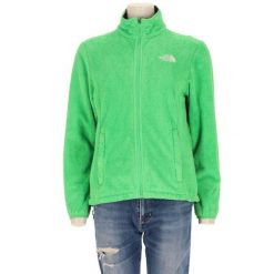 Kurtka polarowa damska The North Face Osito. Zielone kurtki sportowe damskie The North Face, l, bez wzorów, z polaru, bez ramiączek, bez kaptura, trekkingowe. Za 212.96 zł.