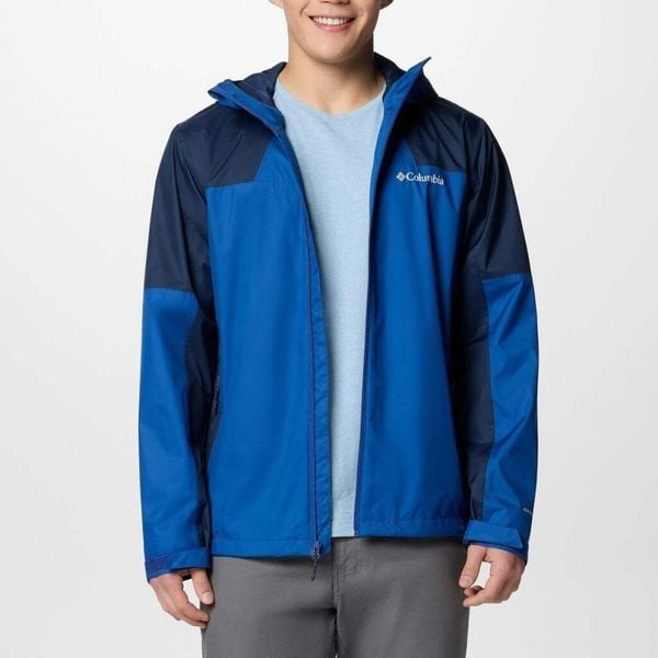 Kurtka COLUMBIA INNER LIMITS III JACKET Niebieski. Niebieskie kurtki męskie Columbia, l, bez wzorów, z syntetyku, bez kaptura. Za 523.00 zł.