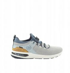 Bugatti Buty sportowe męskie sneakersy szare 342-65860-6969-5211 44. Szare buty sportowe męskie Bugatti, bez wzorów, bez zapięcia. Za 419.99 zł.