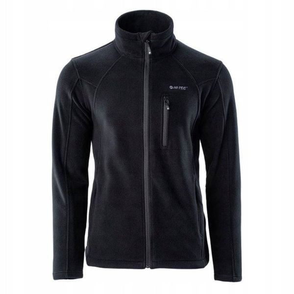 Polar męski Hi-Tec Monar - czarny, Rozmiar L. Czarne bluzy sportowe męskie Hi-tec, l, bez wzorów, z materiału, bez kaptura. Za 134.99 zł.