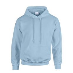 Bluza Z Kapturem Dla Dorosłych Unisex Heavy Blend. Niebieskie bluzy sportowe męskie GILDAN, m, bez wzorów, z kapturem. Za 74.99 zł.