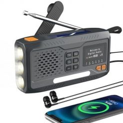 Radio ExtraLink Extralink RADIO AWARYJNE BLUETOOTH SOLARNE Z KORBKA DYNAMO POWERBANK 4000MAH Z LATARKA SOS BT-4000 Przenośny Analogowe i cyfrowe. Radia ExtraLink. Za 244.95 zł.