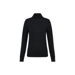 Damski sweter z merynosów z golfem Kariban Premium. Czarne swetry nierozpinane damskie KARIBAN, xl, bez wzorów, z tkaniny, bez kołnierzyka, bez ramiączek. Za 299.00 zł.