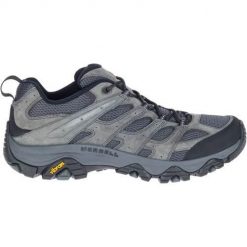Buty trekkingowe męskie Merrell Moab 3 Ventilator. Szare trekkingi męskie Merrell, z materiału, bez zapięcia. Za 522.00 zł.