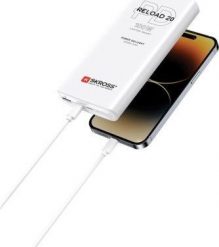 Powerbank Skross Powerbank Reload 20 PD 100 W - Maksymalna ilość 20000 mAh. Powerbanki Skross. Za 628.86 zł.