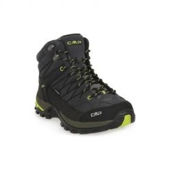 Buty trekkingowe męskie CMP Rigel Mid. Czarne trekkingi męskie CMP, z materiału, za kostkę, bez zapięcia. Za 349.99 zł.