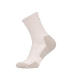 Skarpety Trekkingowe Na Giean Medium Weight Crew Light Grey. Szare skarpetki damskie NA GIEAN, bez wzorów, z wełny. Za 68.99 zł.