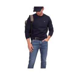 Bluza męska Napapijri Balis Crew 1. Niebieskie bluzy męskie Napapijri, m, bez wzorów, bez ramiączek, bez kaptura. Za 229.99 zł.