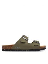 CMP Klapki Eco Thalitha 3Q91016 Brązowy. Brązowe klapki damskie CMP, bez wzorów, ze skóry, bez obcasa, bez zapięcia. Za 189.99 zł.