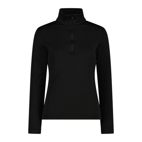 Sweter damski CMP. Czarne swetry nierozpinane damskie CMP, xl, bez wzorów, z materiału, sportowe, bez kołnierzyka, bez ramiączek. Za 257.25 zł.