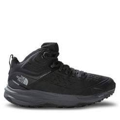 Trekkingi The North Face. Czarne botki męskie The North Face, bez wzorów, sportowe, bez obcasa, bez zapięcia. Za 569.99 zł.