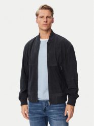BOSS Kurtka skórzana Jonorve 50562519 Granatowy Regular Fit. Niebieskie kurtki męskie Boss, m, bez wzorów, ze skóry, bez kaptura. Za 2,399.00 zł.